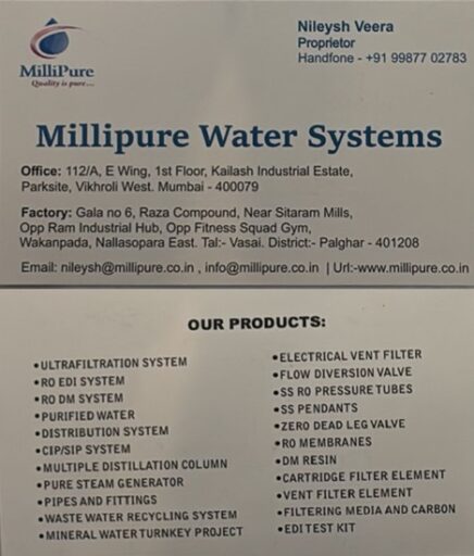 Millipure Water Systems