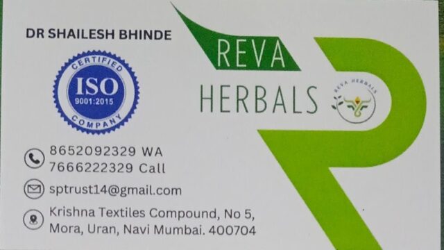 Dr Shailesh Bhinde_Reva_Herbals